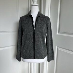 LIZ CLAIBORNE PETITE ZIPPERED JACKET - SIZE 4